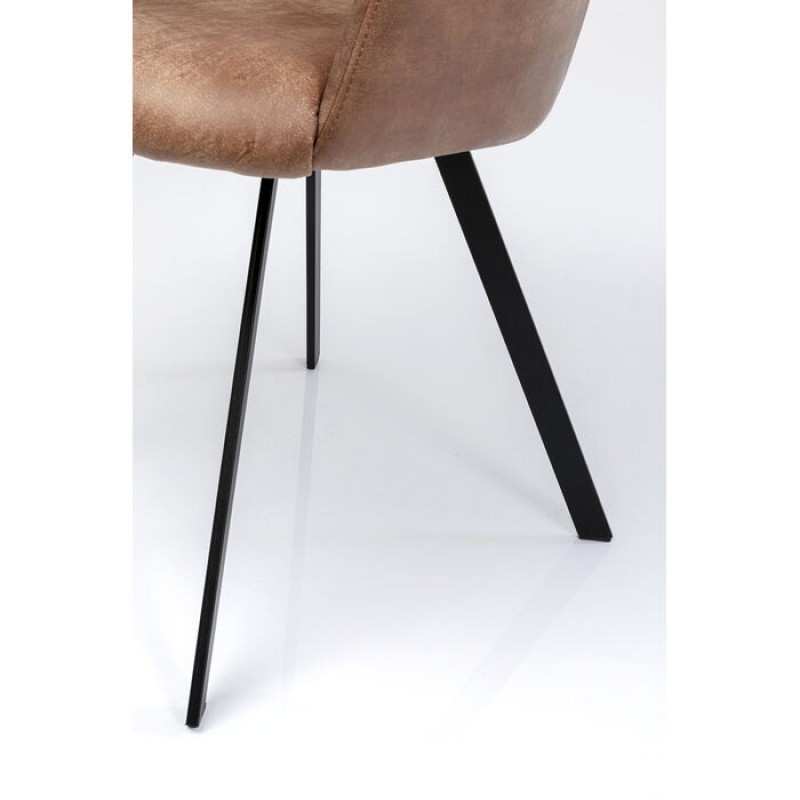 Swivel Chair Coco Brown